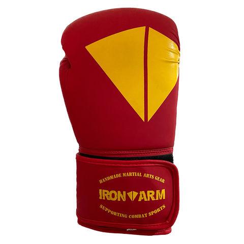 Luva de Boxe Iron Arm Premium Red Flame - loja online