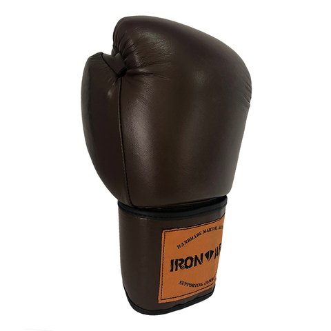 Luva de Boxe Iron Arm Premium Pro Couro Legítimo na internet