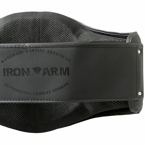 Protetor Abdominal Iron Arm Double Black - IronArm | Equipamentos para Boxe, Jiu Jitsu, Muay Thai e MMA