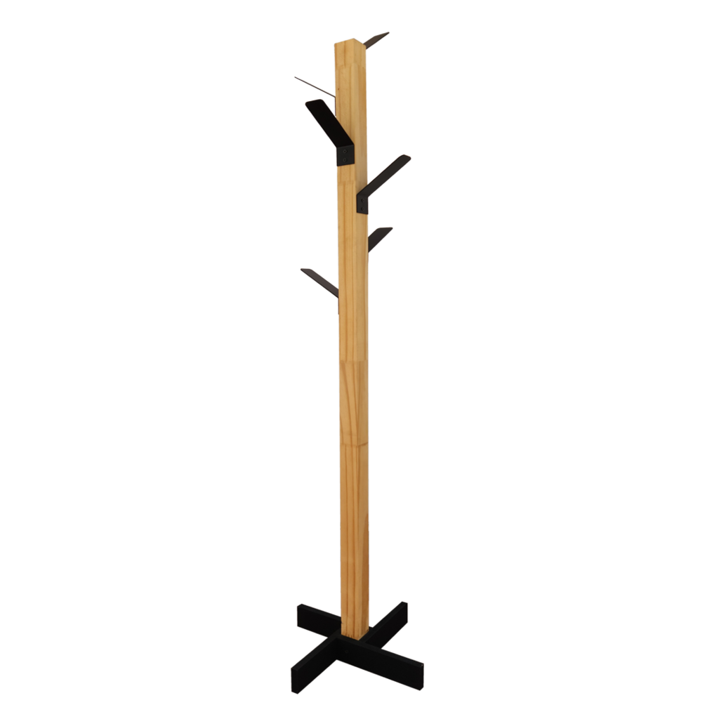 Perchero nordico de madera sale