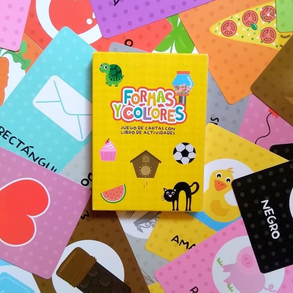 Juego de cartas de colores best sale