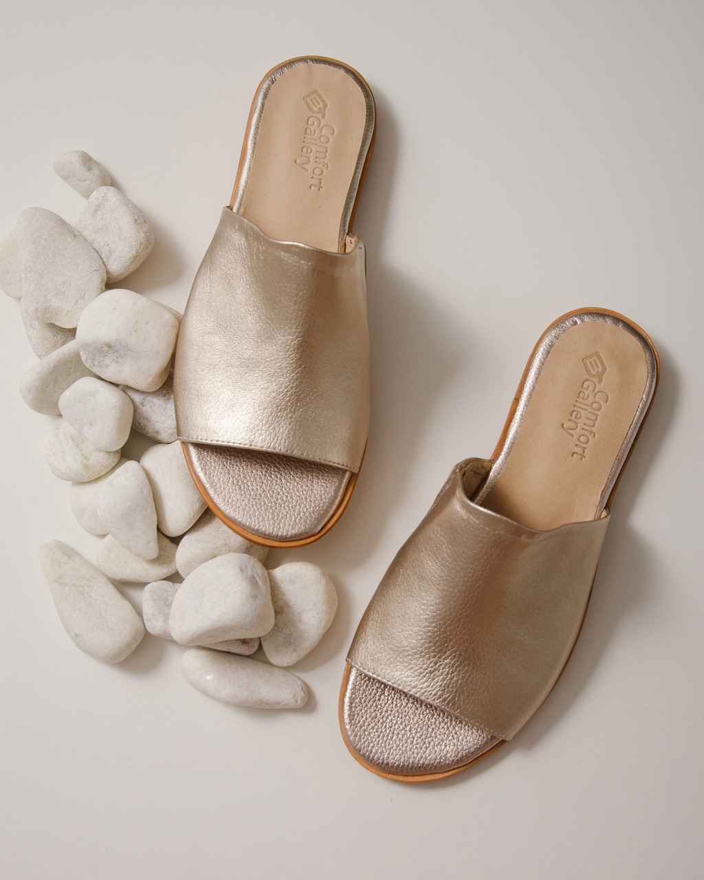 Sandali shop oro platino