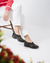 Zapatos de cuero con elastico Art C5587 Negro Modelo - Comfort Gallery