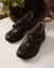 Zapatos de cuero con velcro- Art K68 Negro Stock - Comfort Gallery
