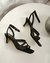 Zapatos de cuero premium con gabardina Art F7112 Negro stock - Comfort Gallery