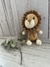 León y leona amigurumi tejido a mano sonajero - comprar online