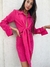 Vestido JACINTA LISO fucsia - comprar online