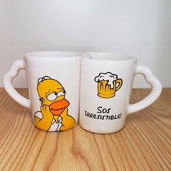 Set duo Homero cerveza