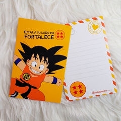 Tarjeta Postal Goku - comprar online