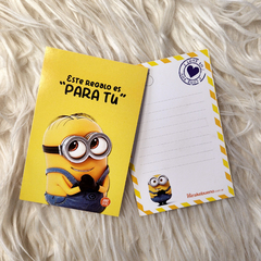 Tarjeta Minions