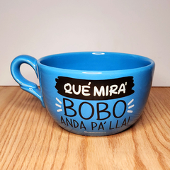 Tazón Que mira bobo