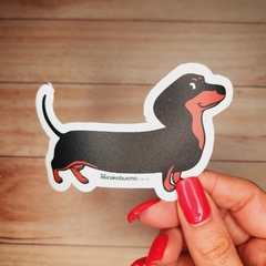Sticker Perro Salchicha - comprar online