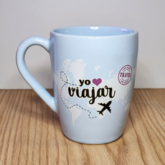 Taza Amo viajar - comprar online