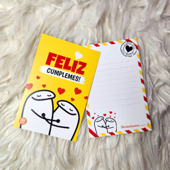 Tarjeta flork cumplemes