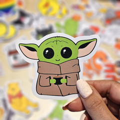 Sticker Baby Yoda - comprar online