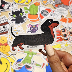 Sticker Perro Salchicha