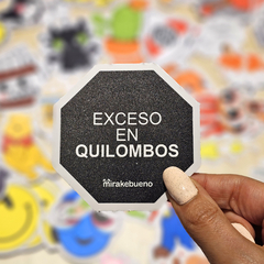 Sticker Sello quilombos