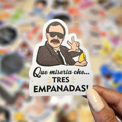 Sticker Tres empanadas