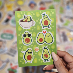 Planchita de Sticker Palta