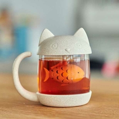 Taza Gatito con infusor