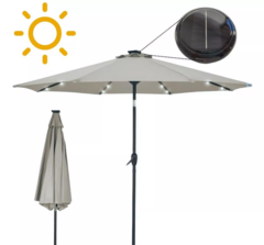 Sombrilla solar con luz interna - Metzi Deco