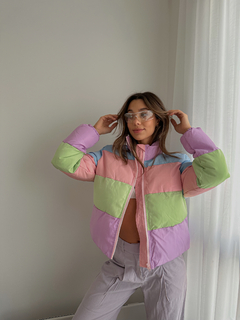 PUFFER RAINBOW JACKET IMPORTADA - comprar online