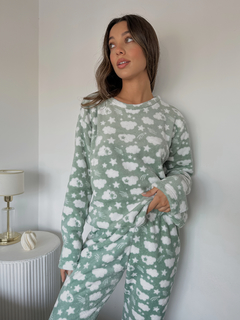 SET PIJAMA AQUA (REMERA + PANT) - comprar online