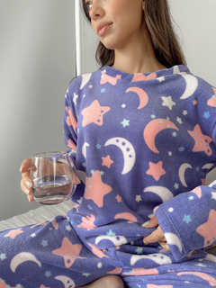 SET PIJAMA PURPLE (REMERA + PANT) en internet