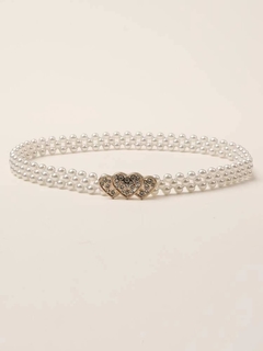 CINTO PERLAS DOBLE HEART IMPORTADO - comprar online