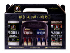 Kit Promocional de Sal Parrilla com Garra de Urso 4x500g