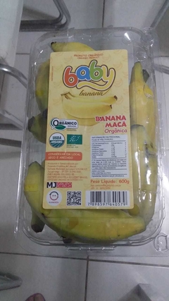 Banana Maçã Orgânica Baby 600g