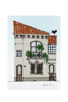 Ilustracion Casa en Belgrano