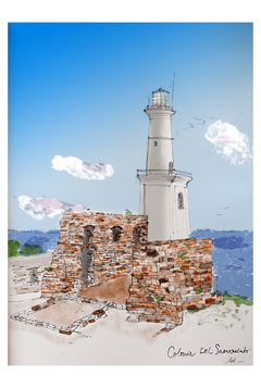 Faro ilustracion