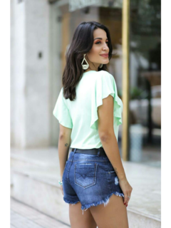 blusa feminina verde 