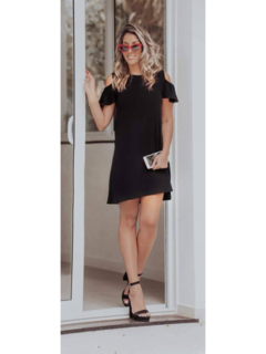 vestido curto preto 