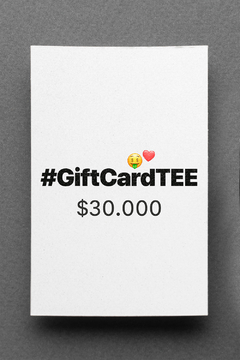 #GiftCardTEE $30000