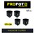 KIT PROPOT 11 LITROS - GARDEN HIGHPRO - 4 UN