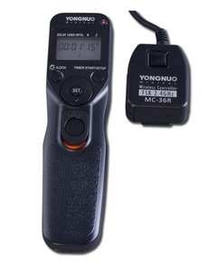 Intervalómetro inalámbrico Yongnuo MC-36R (Conector Nikon N3) - tienda online