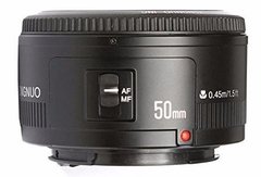 Lente Yongnuo YN50mm f1.8 Canon Autofoco - tienda online