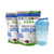 AMPK Protein Chocolate Combo x 2 + Shaker Azul / Proteína vegana sabor chocolate + Vaso Shaker
