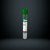 Tubos plastico 13x75 de heparina de litio 2.5cc tapa plastica con gel (verdes) caja x 1000u DVS