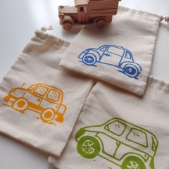 Bolsitas Souvenir Autos y Transportes 12x16 Cm. (pack 6 unidades) - comprar online