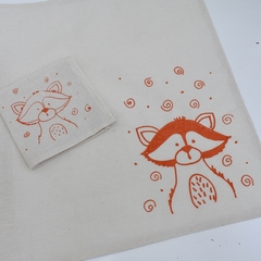 Mantelitos con servilletas con estampa de animales - tienda online