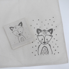 Mantelitos con servilletas con estampa de animales en internet