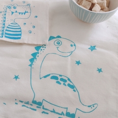 Mantelitos con servilletas con estampa de Dinosaurios - comprar online