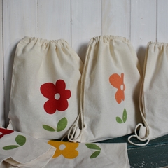 Mochilas con Flores Pop (Pack x seis unidades) - comprar online