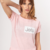 REMERA SASTRERA THE JEFA PINK