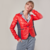 BLAZER CAMPERA PRAGA ROJO & AZUL & DENIM & RAYAS & MICROTUL