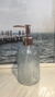 Dispenser jabón líquido vidrio hojas trenzado - comprar online