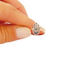 Anillo Mano de Fátima Plata - comprar online